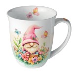 Floral Gnome Fine Bone China Mug 400 ml  Ambiente