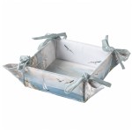 Coastal Cotton Bread Basket 20 x 20 x 7 cm