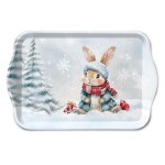Melamine Mini Tray Winter Bunny