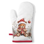 Christmas Teddy Bear Oven Glove with Gift 30 � 18 cm