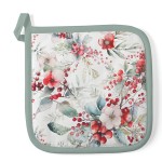 Christmas Floral Pot Holder 20 � 20 cm
