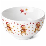 Fine Porcelain Bowl Gingerbread Christmas 0.40 L