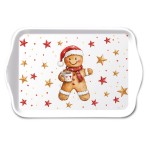 Melamine Mini Tray Christmas Gingerbread Man