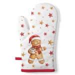 Christmas Gingerbread Man Cotton Oven Glove 30 � 18 cm