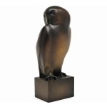 Small Eagle Owl figurine Fran�ois Pompon reproduction