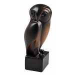 Fran�ois Pompon Grand Duke Owl miniature resin figure 9 cm