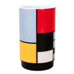 Mondrian Ceramic Pencil Holder