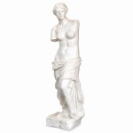 Venus de Milo White Decorative Statue 28 cm