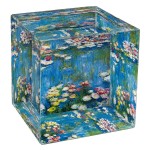 Monet Water Lilies Glass Paperweight
