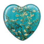 Glass Paperweight Almond Blossom by Vincent van Gogh
