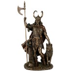 Loki bronze effect resin statue 32.5 cm