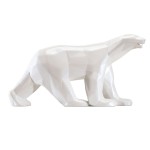 Orlinski Figurine  Polar Bear Pompon Pearl Edition  Limited