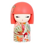 Harmonie Japanese kokeshi style resin figurine 10.5 cm gift box