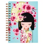 Kimmidoll Sakura A5 spiral notebook 152 lined pages cherry bloss