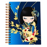Kimmidoll Rikiyo A5 spiral notebook 152 lined pages koi carp