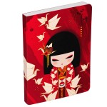 Kimmidoll Nozomi A6 notebook 192 lined pages origami cranes