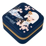 Kimmidoll Minami small jewellery box 10 cm navy blue design