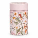 Eigenart Mira pink floral tea tin 150 g with double metal lid
