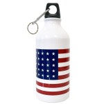 American Flag Aluminium 500 ml Water Bottle by Cbkr�ation