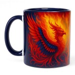 Phoenix Ceramic Mug  35 cl