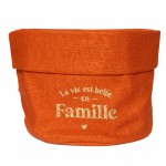 Glitter Bread Basket Embroidered