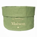 Glitter Bread Basket Embroidered