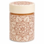 Eigenart Mandala cream terracotta tea tin 500 g